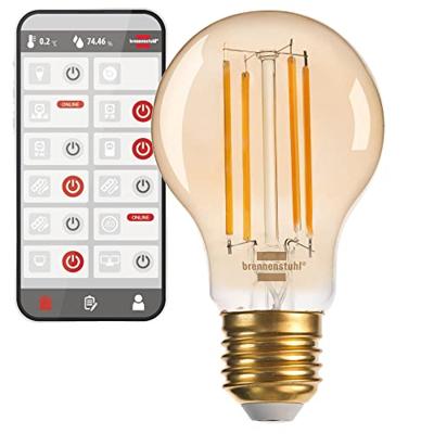 Brennenstuhl Wifi Led Lamp Standaard 4,9W, 490Lm E27 2200K - 1294870273 Brennenstuhl Wifi Led Lamp Standaard 4,9W, 490Lm E27 2200K - 1294870273