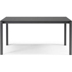 SCAB Pranzo Uitschuifbare Tuintafel L160-210 X B90 Cm - Antracietgrijs