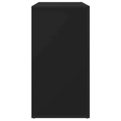 Dressoir met lade Zwart 120 x 36 x 69 cm Bewerkt hout