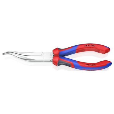 Knipex 38 35 200 Platte rondbektang Elektronica en fijnmechanica Recht Vanadium elektrostaal 200 mm