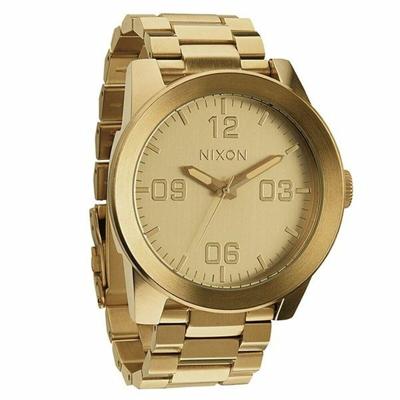 Nixon A346-502 Goud Heren horloge