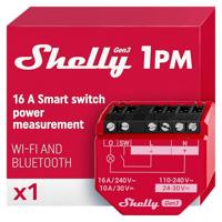Shelly Shelly 1PM Gen3 Schakel-meetactor Bluetooth, WiFi - thumbnail