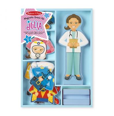 Melissa & Doug Houten aankleedpop Julia 24 delig Melissa & Doug Houten aankleedpop Julia 24 delig