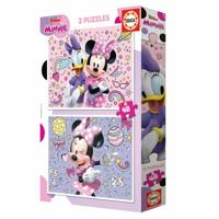 Set van 2 Puzzels Educa Minnie Mouse 48 Onderdelen - thumbnail