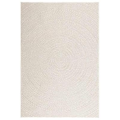 VidaXL Vloerkleed zizur room binnen en buiten 120x170 cm jute look VidaXL Vloerkleed zizur room binnen en buiten 120x170 cm jute look