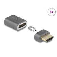 Delock 66684 HDMI Adapter male naar female 8K 60 Hz magnetisch - thumbnail