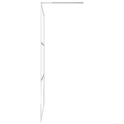 Inloopdouchewand halfmat 100x195 cm ESG-glas