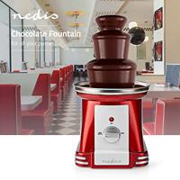 Nedis Chocoladefontein | 90 W | 320 mm | Rood / Wit | 1 stuks - FCCF100FRD FCCF100FRD - thumbnail
