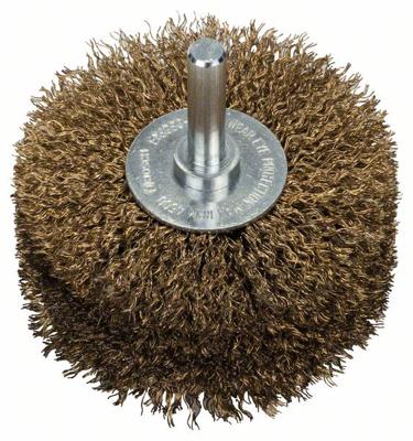 Bosch Accessories Schijfborstel, gegolfd, met messing coating, 80 mm, 0,2 mm, 35 mm, 4500 omw/min 2608622130 Schacht-Ø 6 mm 2608622130 1 stuk(s)
