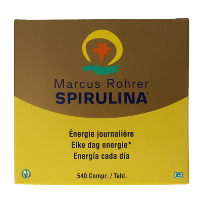 Marcus rohrer Spirulina Tabletten Navulverpakking Marcus rohrer Spirulina Tabletten Navulverpakking