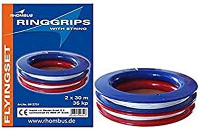 Rhombus 2 ringhandgrepen 35kp dacron 30m