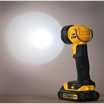 18V LAMP MET ROTERENDE KOP DCL040-XJ DEWALT - thumbnail