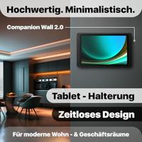 Displine Companion Wall 2.0 Tablet muurhouder Samsung Galaxy Tab A9+ - thumbnail