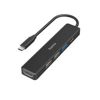 Hama USB-C dockingstation Geschikt voor merk (dockingstation): Universeel Incl. laadfunctie, USB-C Power Delivery - thumbnail
