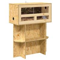 VidaXL Terrarium bruin 60 x 30 x 80 cm osb - thumbnail