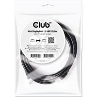 CLUB3D Mini DisplayPort 1.2 HBR2 Cable M/M 2meter 4K60Hz - thumbnail