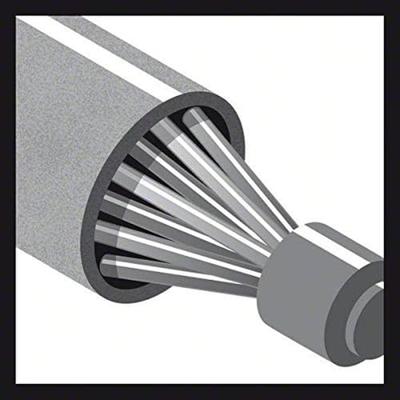 Bosch Accessories Penseelborstel, RVS-borstel, 10 mm, 0,35 mm, 4500 omw/min Bosch Power Tools Schacht-Ø 6 mm 2608622128 1 stuk(s) Bosch Accessories Penseelborstel, RVS-borstel, 10 mm, 0,35 mm, 4500 omw/min Bosch Power Tools Schacht-Ø 6 mm 2608622128 1 stuk(s)
