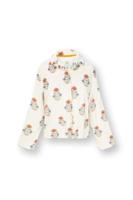 Pip Studio Faye Top Lange Mouw Tanaka Wit XS - thumbnail