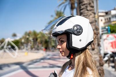 LS2 "of616 airflow ii solid" jethelm helmet of616 airfl.ii solid s white