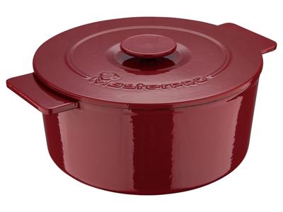 Masterpro Gietijzeren pan Eternal 26 cm 5,5 L (Rood)