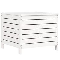 6-delige Loungeset massief grenenhout wit - thumbnail