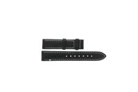 Horlogeband Jaguar J624-5 / J624-C Leder Zwart 16mm - thumbnail