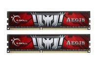G.Skill Aegis F3-1600C11D-16GIS geheugenmodule 16 GB 2 x 8 GB DDR3 1600 MHz - thumbnail