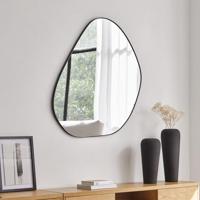Kave Home Spiegel 'Anera' 108 x 84cm, kleur Zwart - thumbnail