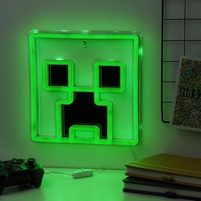 Minecraft Creeper muurlamp Minecraft Creeper muurlamp