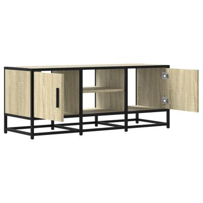 Tv-meubel 180x35x41 cm bewerkt hout sonoma eikenkleurig