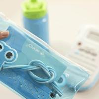 Brother BTAG-135 labelprinter-tape Wit op transparant - thumbnail