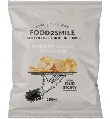 Popped Chips Salt & Pepper, Food2Smile Popped Chips Salt & Pepper, Food2Smile