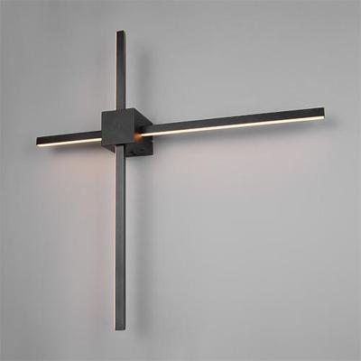 Trio Moderne wandlampCassino zwart 67,5cm - 237770132