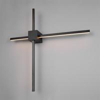 Trio Moderne wandlampCassino zwart 67,5cm - 237770132 - thumbnail