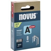 Novus Tools 042-0775 Nieten met fijn draad Type 53 1800 stuk(s) Afm. (l x b) 8 mm x 11.3 mm - thumbnail
