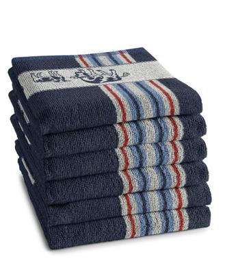 DDDDD Keukendoek Friesian Blue (6 stuks)