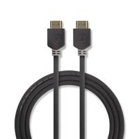 High Speed HDMI-kabel met Ethernet | HDMI-connector - HDMI-connector | 5,0 m | Antraciet - thumbnail