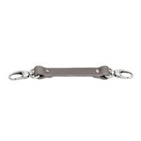 The Hantler Chest strap Warm taupe / Old silver, Regular - thumbnail