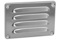 Nedco schoepenrooster - 130x90mm - geborsteld RVS - thumbnail