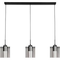 Freelight Hanglamp Interno 3 lichts L 100 cm zwart - thumbnail