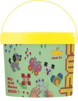 Hama Strijkkralen Maxi Emmer + Legbord 3000 Stuks - thumbnail