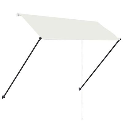 VidaXL Luifel uittrekbaar met led 250x150 cm crème