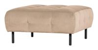 WOOOD Hocker 'Lloyd' Velvet, kleur Sea Salt - thumbnail