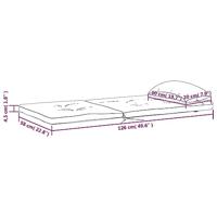 Stoelkussens 2 st Adirondack oxford stof antracietkleurig - thumbnail