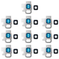 10 STKS camera lens cover voor Galaxy S9/G9600 (zilver) - thumbnail