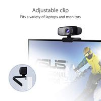 ASUS WCAM C3 webcam USB 2.0 Zwart - thumbnail