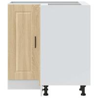 Keuken hoekonderkast "Porto" bewerkt hout sonoma eikenkleurig - thumbnail