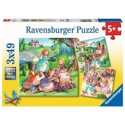 Ravensburger kleine prinsessen 3x49st