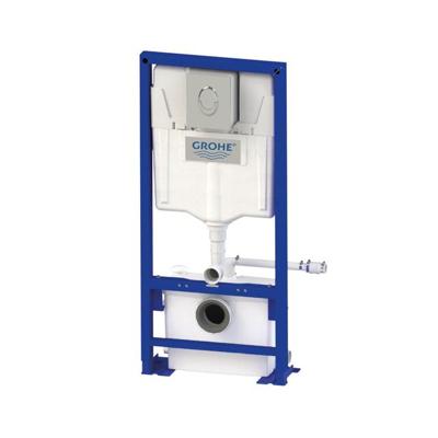 Sanibroyeur Saniwall Pro UP - Grohe inbouwreservoir - tegelbaar - Sanibroyeur vermaler - bedieningspaneel glans chroom wallproupdac