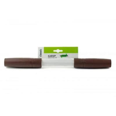 Widek handvatten classic, lengte: 120/120mm bruin (hangverpakking)